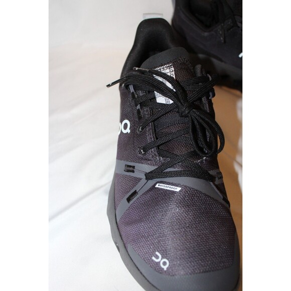 ON CLOUD WOMEN'S CLOUDSURFER TRAIL WP ATHLETIC SNEAKERS BLACK NIB $180 - Picture 6 of 8